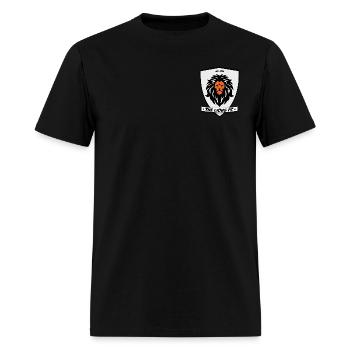 The Lions FC Logo - Men's T-Shirt - black - Front - Jose (178cm)