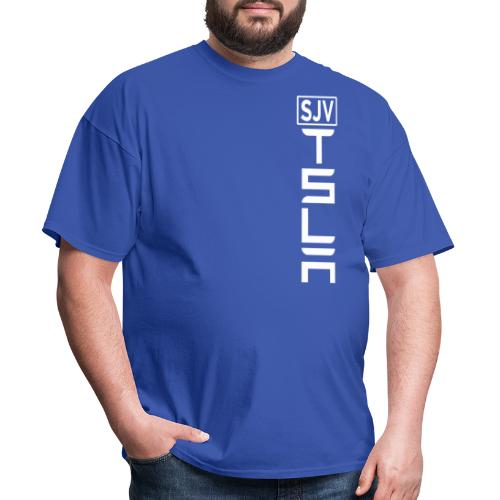SJV Vertical WHT - Men's T-Shirt