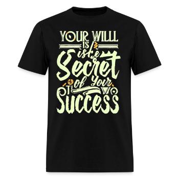 Willpower's Reward - Men's T-Shirt - black - Front - Jose (178cm)