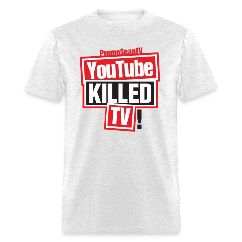 youtube killed tv tshirt print png - Men's T-Shirt