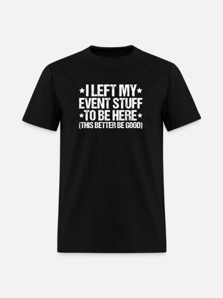 Event Technician Event Technology - Men's T-Shirt - black