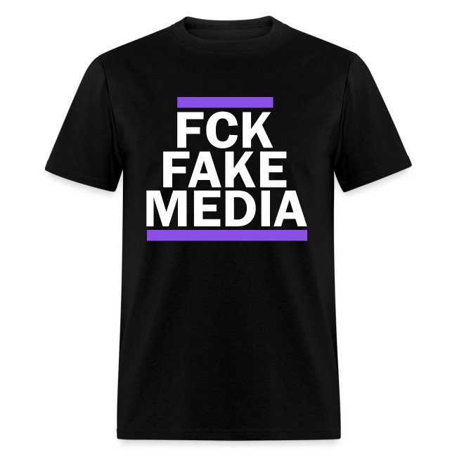 FCK FAKE MEDIA - PURPLE