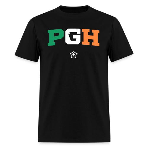 Block PGH - Irish Flag - Men's T-Shirt