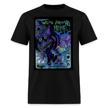 Alice in Wonderland - Men's T-Shirt - black - Front - Jose (178cm)