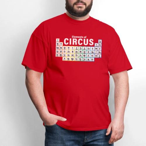 Periodic Table of Circus - Men's T-Shirt