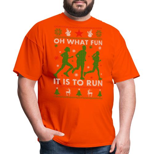 Oh What Fun It Is To Run - Men's T-Shirt