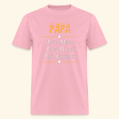 Papa the man the myth the legend - Men's T-Shirt