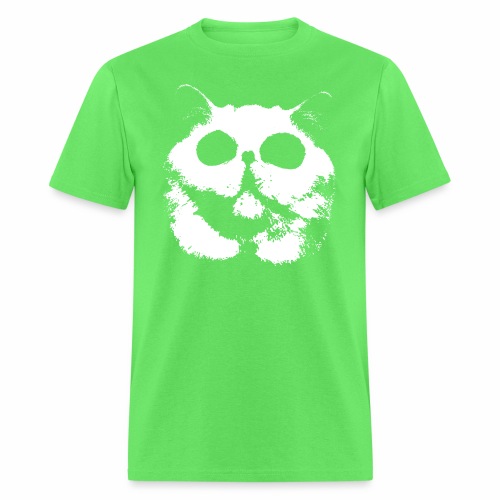 Cool Creepy Zombie Monster Halloween Cat Costume - Men's T-Shirt
