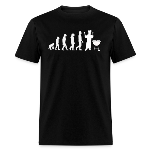 Evolution Of Grilling Funny Barbecue - Men's T-Shirt