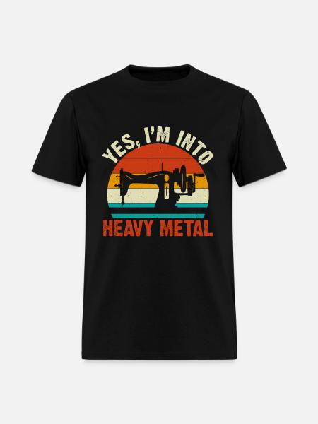 Quilting Retro Sewing Seamstress - Men's T-Shirt - black