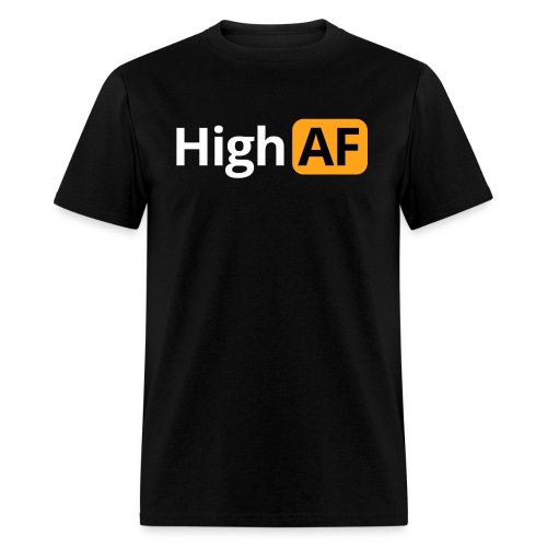 High AF (Flying Like an Airplane) - Men's T-Shirt
