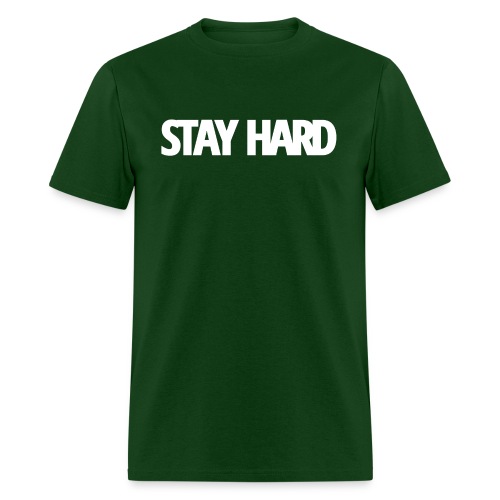 STAY HARD White version - Men's T-Shirt
