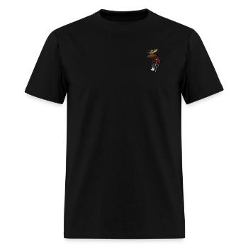 Recovering Moose Logo Shirt - Men's T-Shirt - black - Front - Jose (178cm)