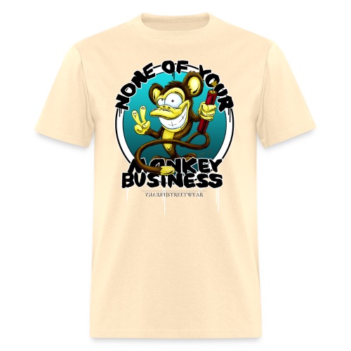 no monkey busin - Men's T-Shirt