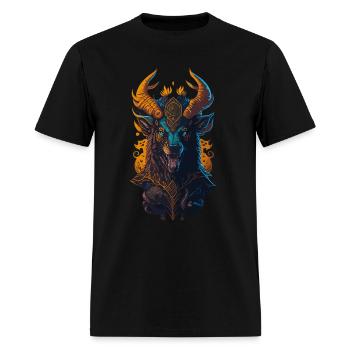 A Mythical Dragon Art - Men's T-Shirt - black - Front - Jose (178cm)