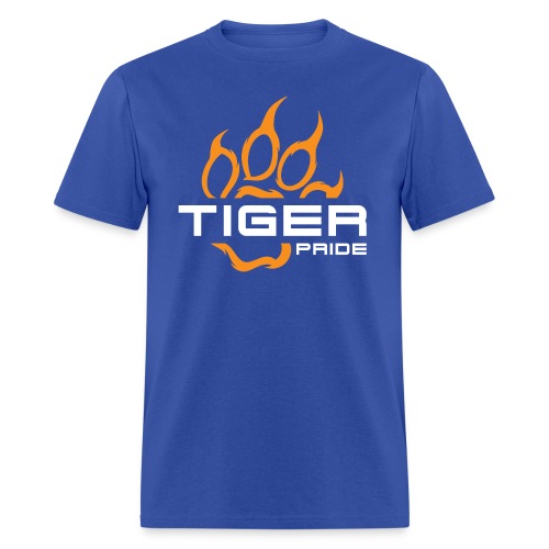 IV Tiger Pride on Black - Men's T-Shirt