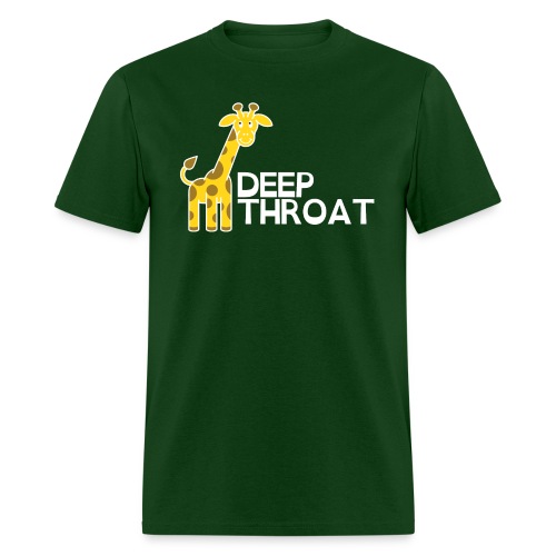 DEEP THROAT - Giraffe (white letters version) - Men's T-Shirt