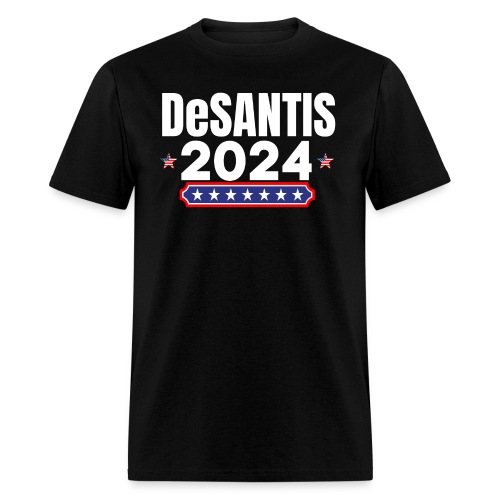 DeSANTIS 2024 - Stars and Stripes Red White & Blue - Men's T-Shirt