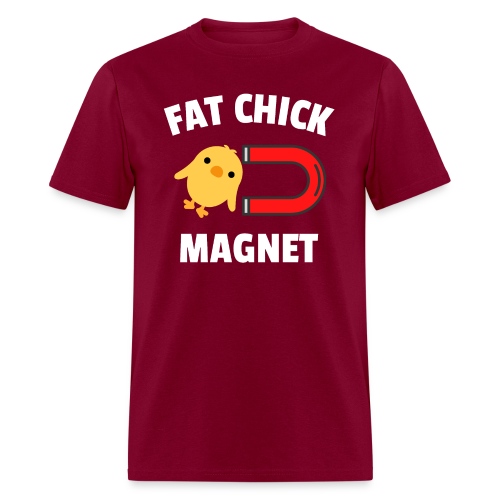 FAT CHICK MAGNET - Men's T-Shirt