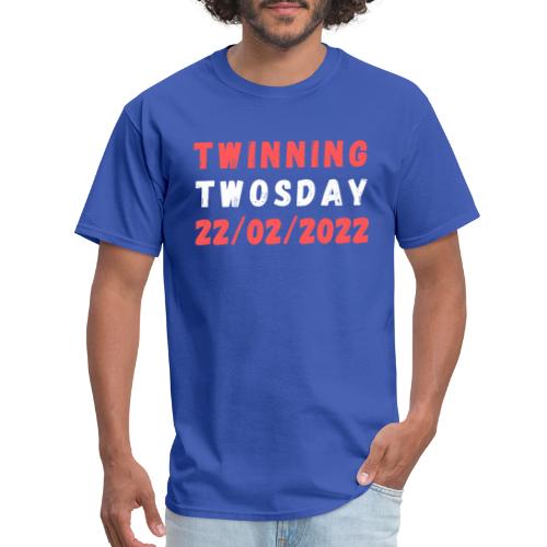 Twinning Twosday Tuesday February 22nd 2022 Funny - Men's T-Shirt