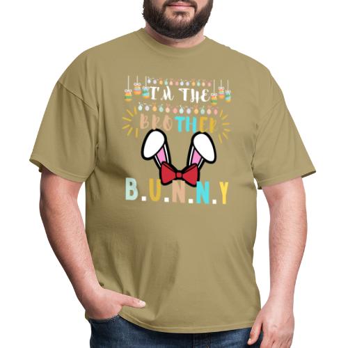 I'm The Brother Bunny Matching Family Easter Eggs - Men's T-Shirt