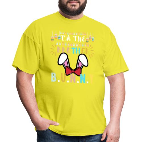 I'm The Brother Bunny Matching Family Easter Eggs - Men's T-Shirt