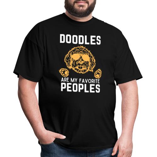 Labradoodles Are My Favorite Peoples - Men's T-Shirt