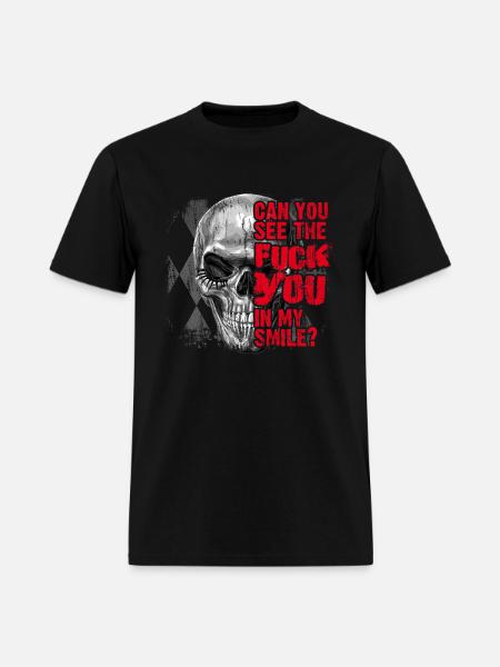 Fuck you statement - Men's T-Shirt - black