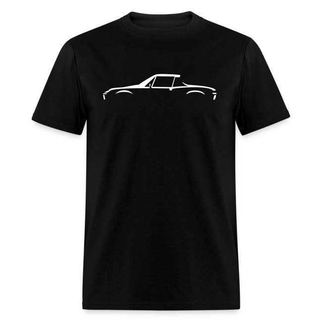 Sportscar Profile for dark colored shirts