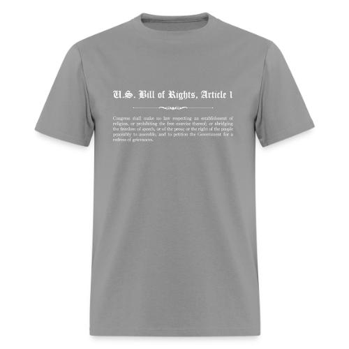U.S. Bill of Rights - Article 1 - Men's T-Shirt