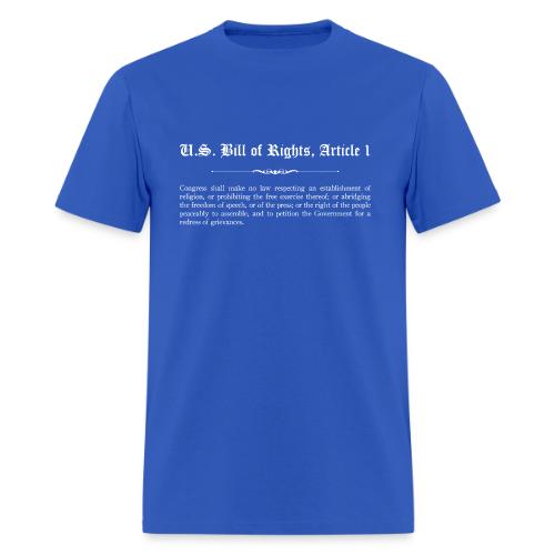 U.S. Bill of Rights - Article 1 - Men's T-Shirt