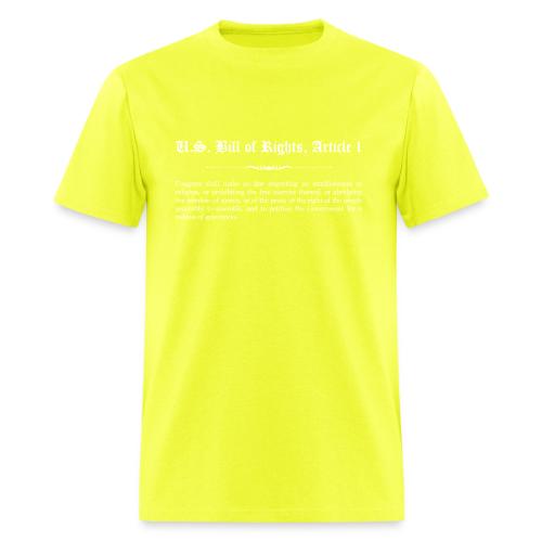 U.S. Bill of Rights - Article 1 - Men's T-Shirt