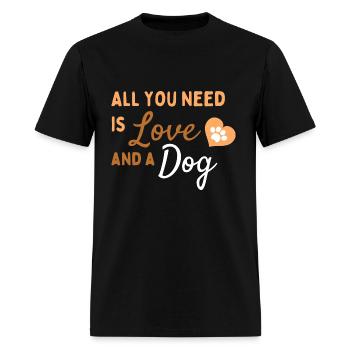 Pet Lovers - Men's T-Shirt - black - Front - Jose (178cm)