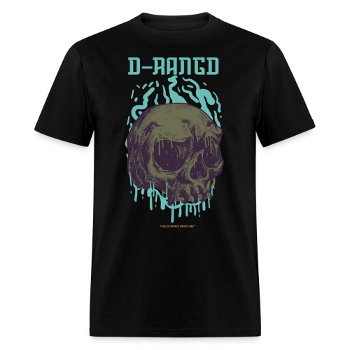 D-RaNGD Melting Skull Logo - Men's T-Shirt