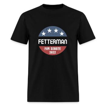 John Fetterman for Senate 2022 Pennsylvania - Men's T-Shirt - black - Front - Jose (178cm)