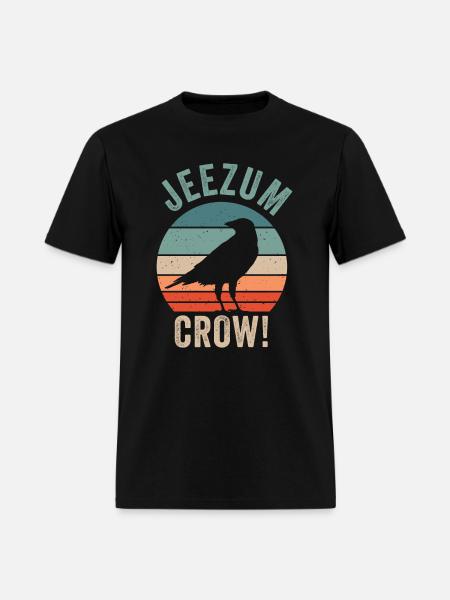 Jeezum Crow Vermont Raven - Men's T-Shirt - black