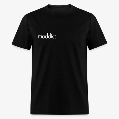 maddict basic white logo - Men's T-Shirt