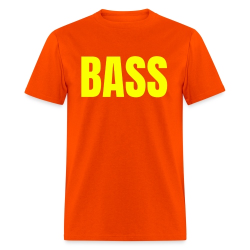 BASS (Rave EDM PLUR Lifestyle) Neon Yellow - Men's T-Shirt