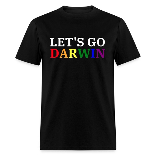 Lets Go Darwin LGBT - Men's T-Shirt