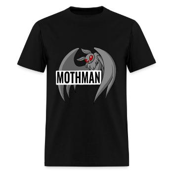 Mothman - Men's T-Shirt - black - Front - Jose (178cm)