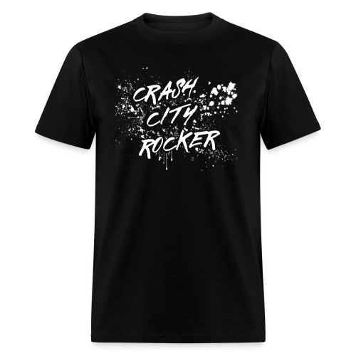 CRASH CITY ROCKER SPLATTER - Men's T-Shirt