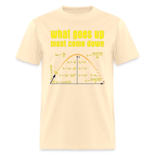 what goes up must come down - Men's T-Shirt