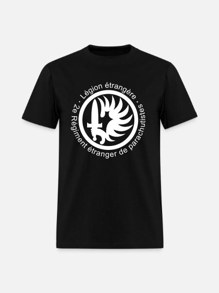 Legion Etrangere Paratrooper French Foreign Legio - Men's T-Shirt - black