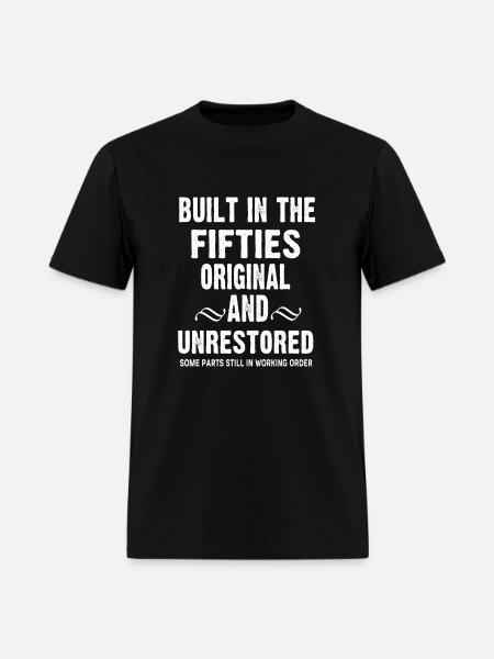 Built in the Fifties Classic - Men's T-Shirt - black