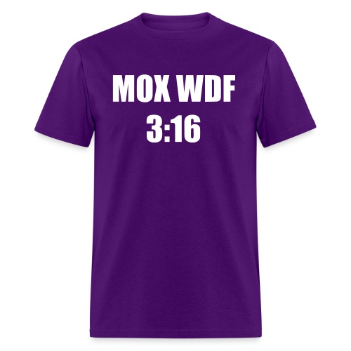Mox 3:16 - Men's T-Shirt