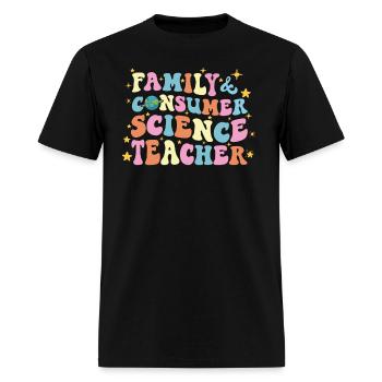 Family and Consumer Science Teacher Back To School - Men's T-Shirt - black - Front - Jose (178cm)