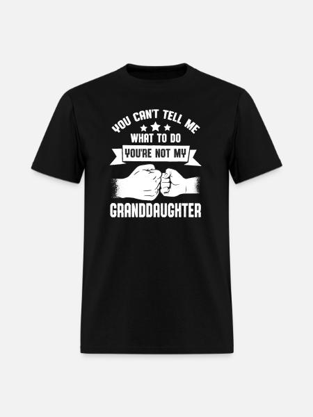You cant Tell me what to do Youre not - Men's T-Shirt - black