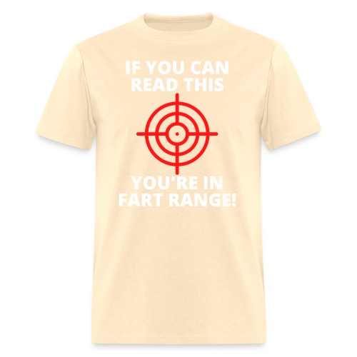 If You Can Read This You're In Fart Range - Red Ta - Men's T-Shirt