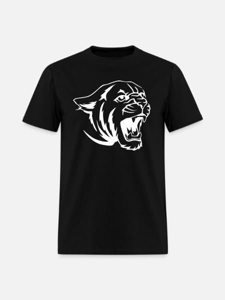 Cougar Tiger Face - Men's T-Shirt - black