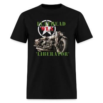 Liberator WLA - Men's T-Shirt - black - Front - Jose (178cm)